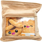 Productafbeelding Yummis Together pluchen figuren 2-pack Pretzel & Bier in Take Away Bag 21 cm