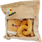Productafbeelding Yummis Together pluchen figuren 2-pack Pretzel & Bier in Take Away Bag 21 cm