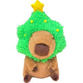 Productafbeelding Capybara Knuffelfiguur Capybara with Christmas Tree 32 cm