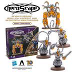 Productafbeelding Heroscape Uitbreiding Revna's Rebuke: Iron Lich Viscerot and Necrotech Wraithriders Army *Engelse versie*