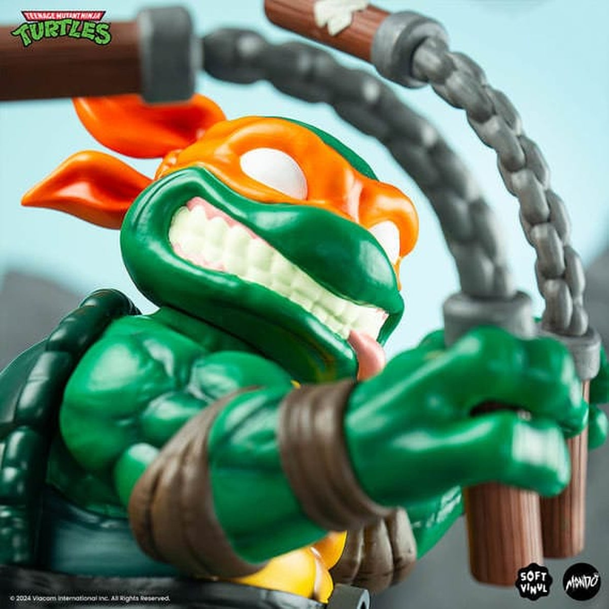 Productafbeelding Teenage Mutant Ninja Turtles soft vinyl figuur Michelangelo 20 cm