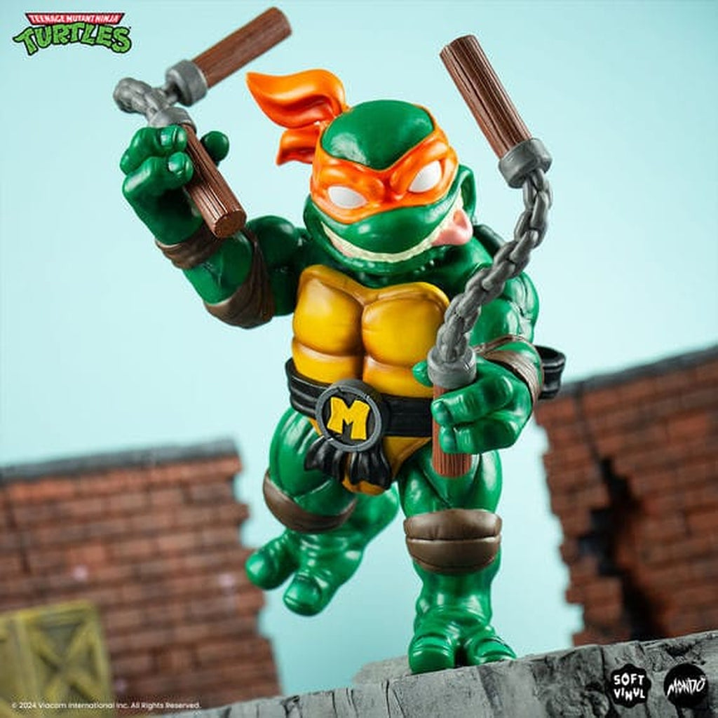 Productafbeelding Teenage Mutant Ninja Turtles soft vinyl figuur Michelangelo 20 cm