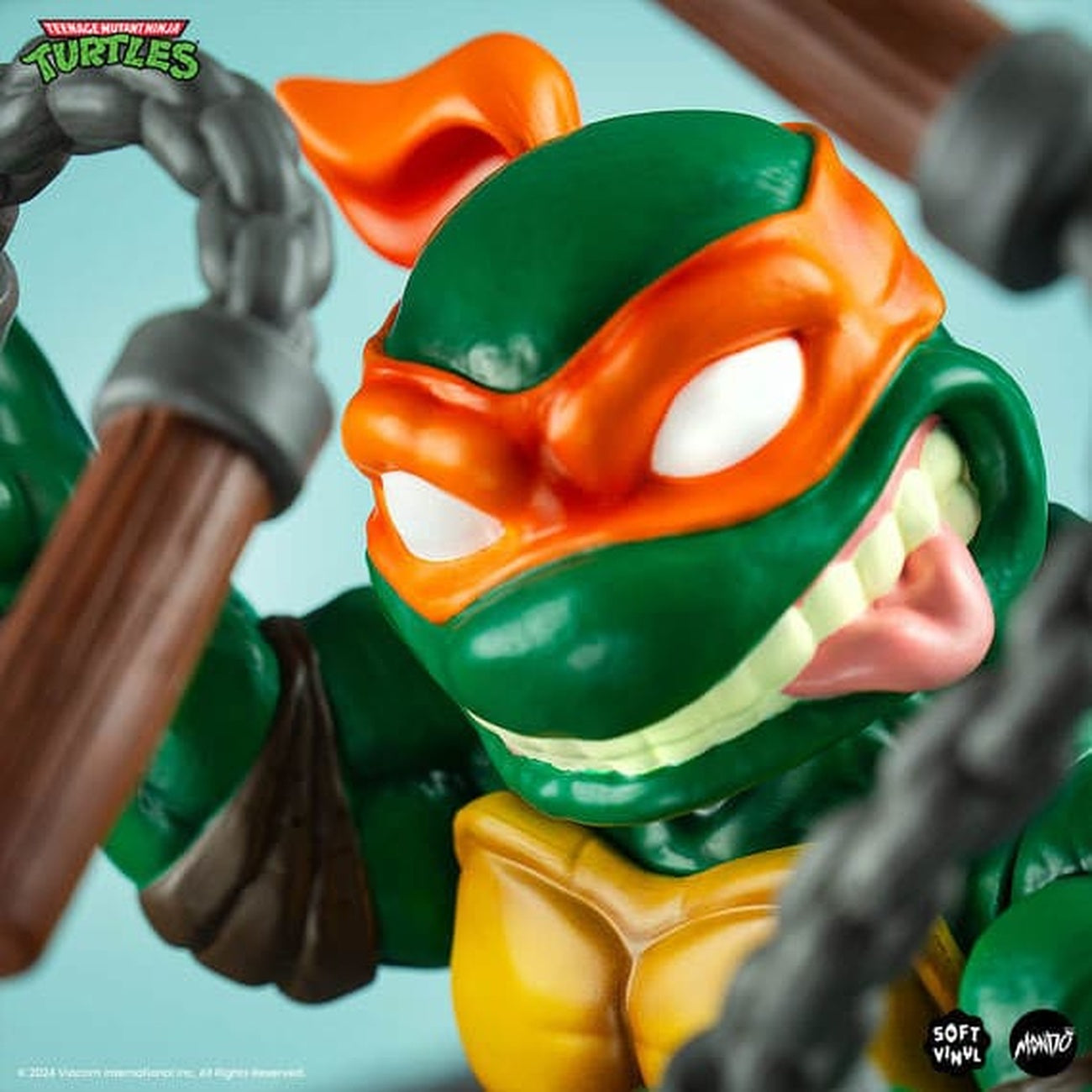 Productafbeelding Teenage Mutant Ninja Turtles soft vinyl figuur Michelangelo 20 cm