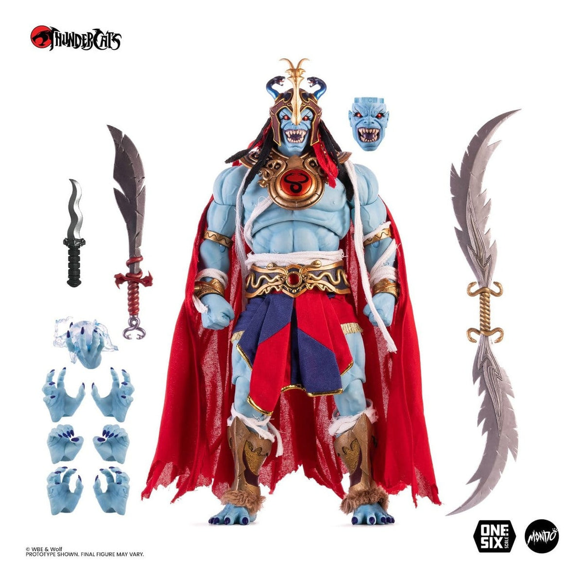 Productafbeelding ThunderCats Actiefiguur 1/6 Mumm-Ra 30 cm