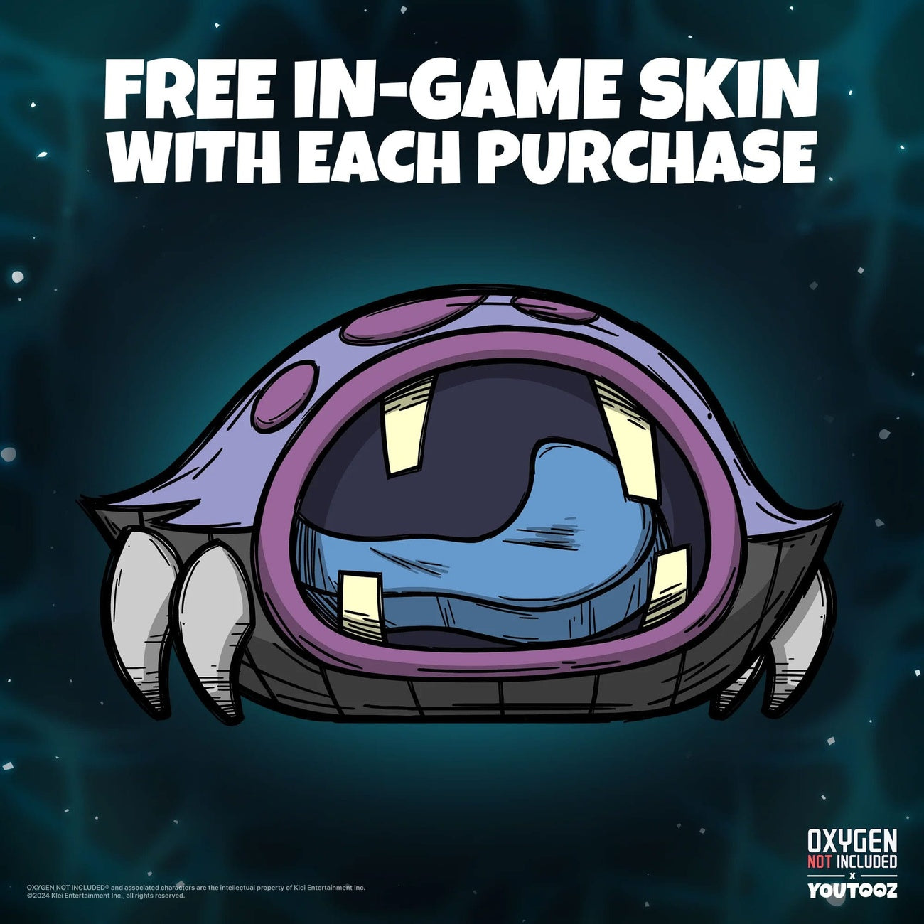 Productafbeelding Oxygen Not Included knuffelfiguur Hatch Shoulder Rider 15 cm