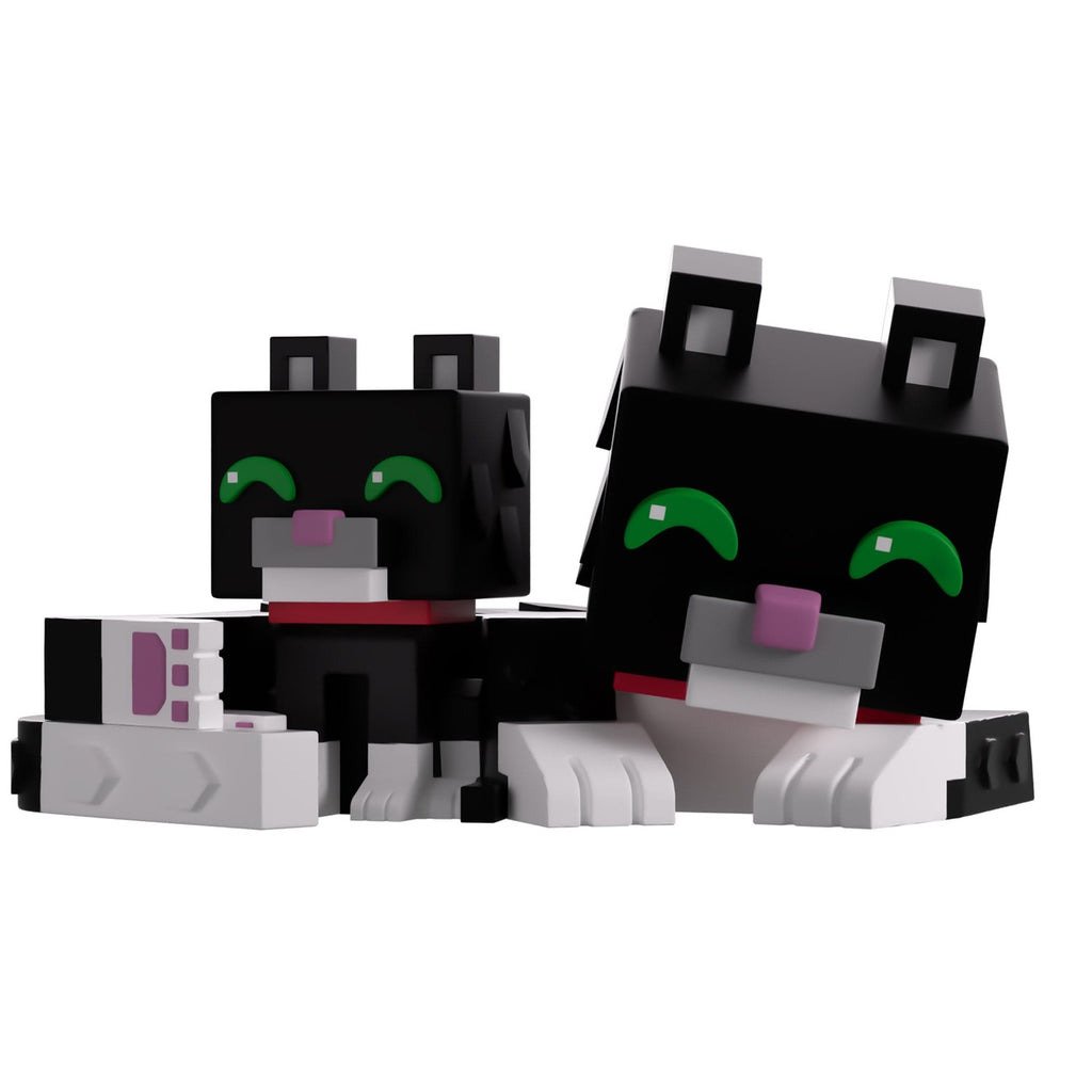 Productafbeelding Minecraft Vinyl Figuur Tuxedo Cat 6 cm