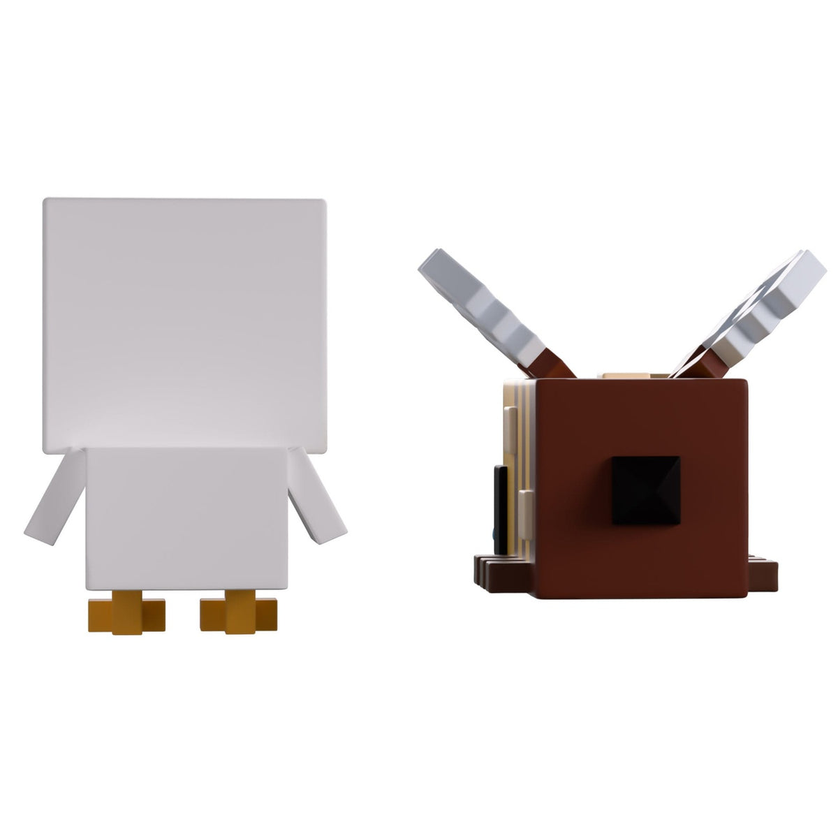 Productafbeelding Minecraft vinylfiguren Bee and Chicken Monitor Buddiez