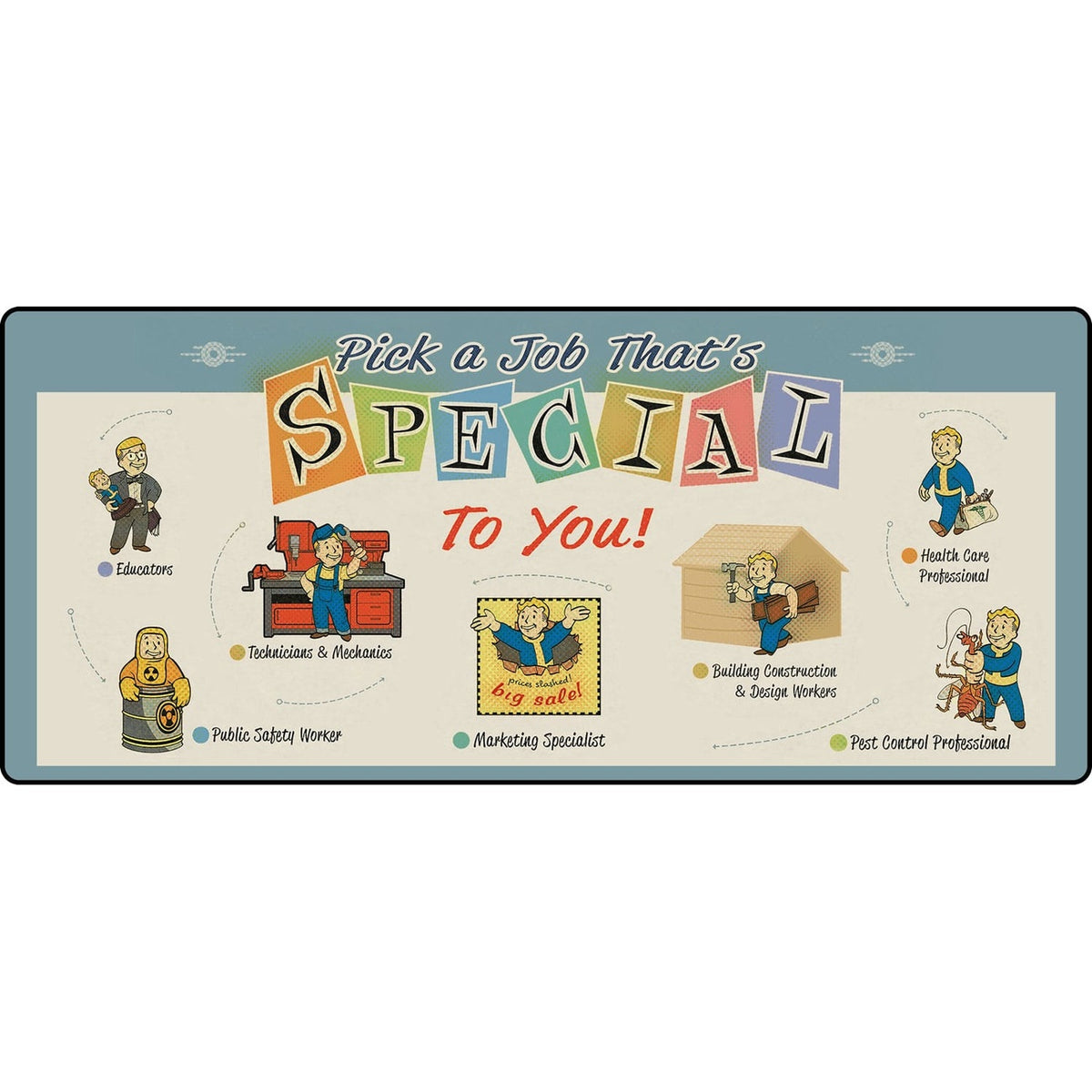 Product image Fallout XXL Mousepad Special