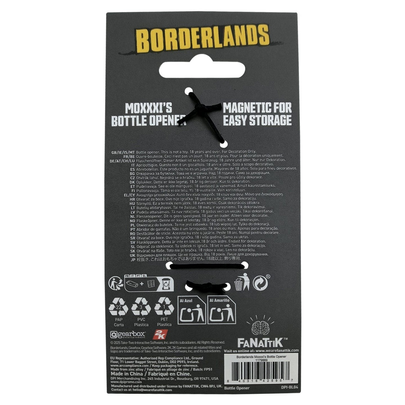 Productafbeelding Borderlands Flesopener Mad Moxxi