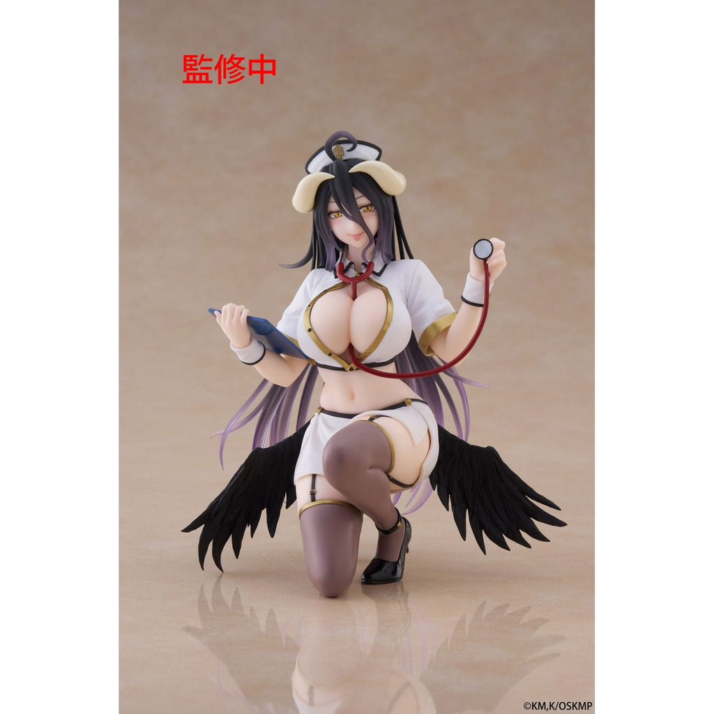 Productafbeelding Overlord PVC Statue Desktop Cute Figure Albedo Nurse Ver. Renewal 13 cm