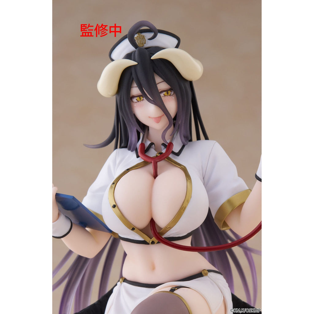 Productafbeelding Overlord PVC Statue Desktop Cute Figure Albedo Nurse Ver. Renewal 13 cm