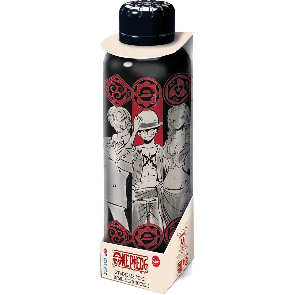 Productafbeelding One Piece roestvrijstalen drinkfles Character