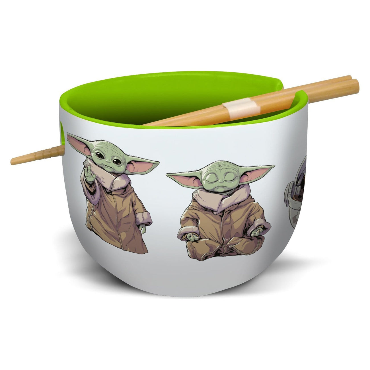 Productafbeelding Star Wars: The Mandalorian Ramenkom met stokjes Grogu