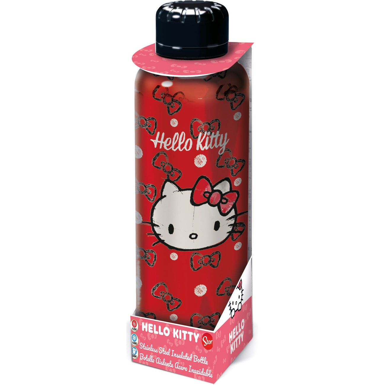 Productafbeelding Sanrio roestvrijstalen drinkfles Hello Kitty