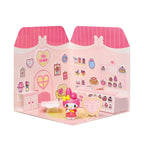 Productafbeelding Hello Kitty and Friends Mini Figuur Sticker House My Melody Tea Room