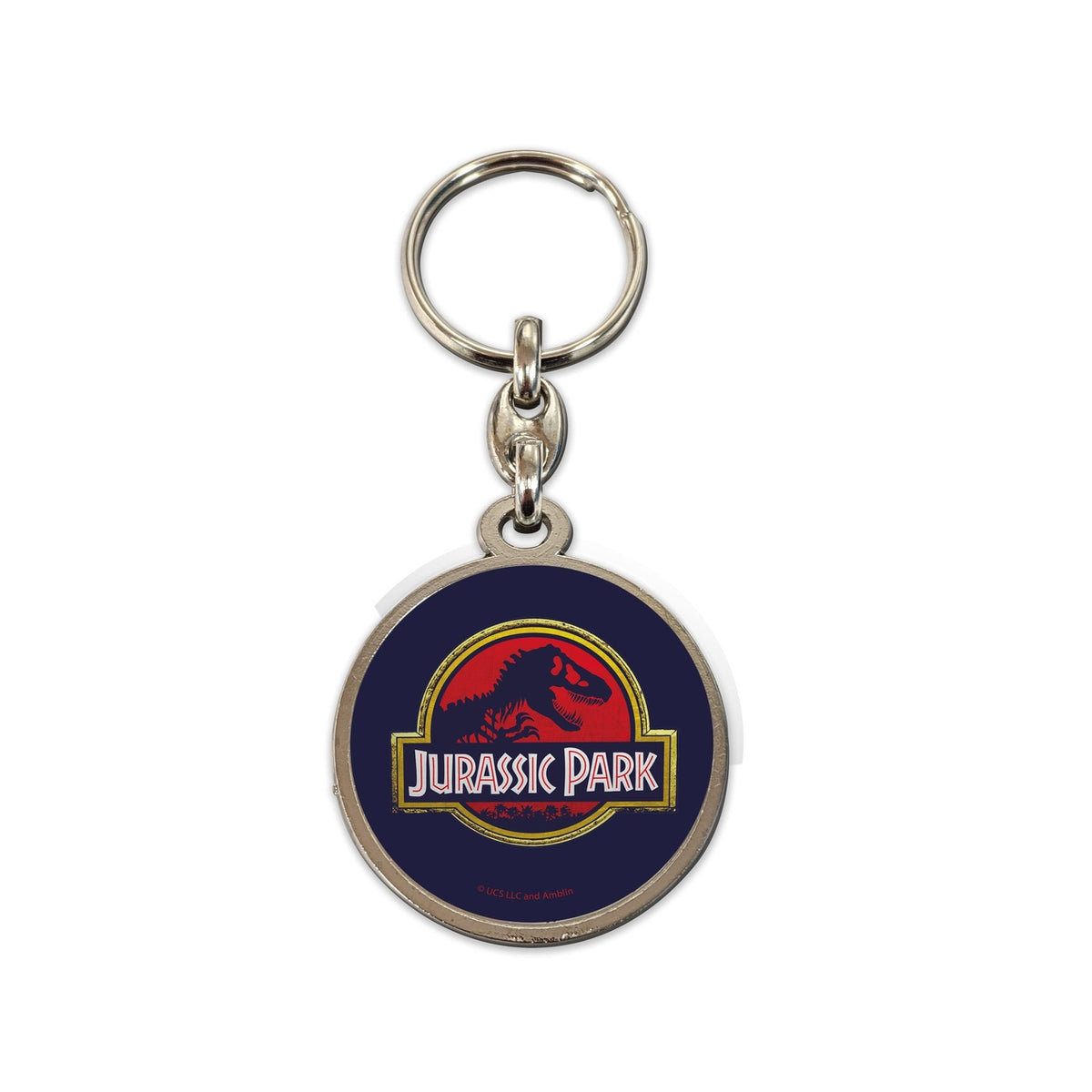 Productafbeelding Jurassic Park Metalen Sleutelhanger Movie Logo 7 cm