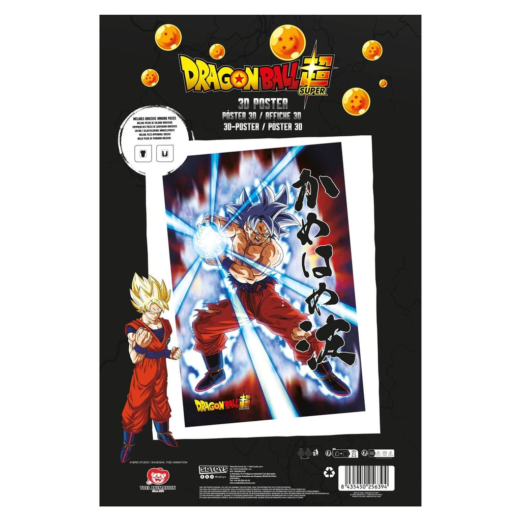 Productafbeelding Dragon Ball Super 3D Poster Survival Goku 38 x 58 cm