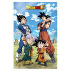 Product image Dragon Ball Super 3D Poster Battle of Gods Goku Vegeta Family 38 x 58 cm
