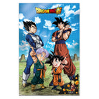 Product image Dragon Ball Super 3D Poster Battle of Gods Goku Vegeta Family 38 x 58 cm