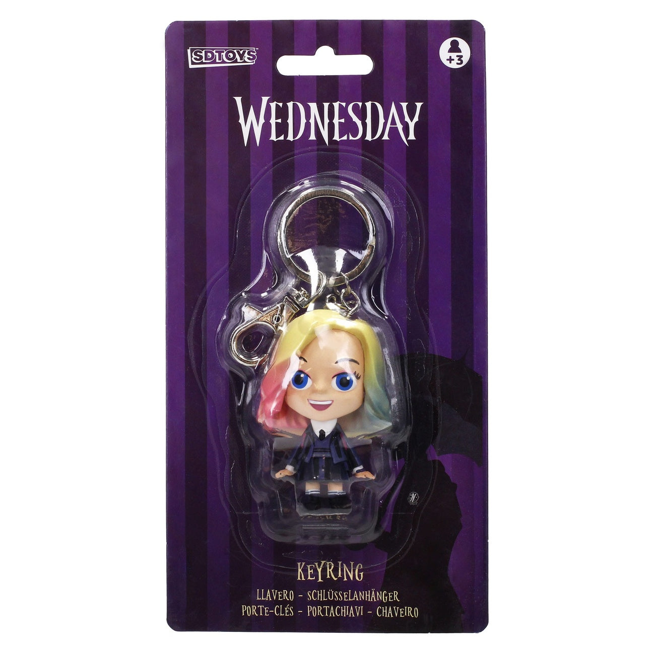 Productafbeelding Wednesday Sleutelhanger Enid 7 cm