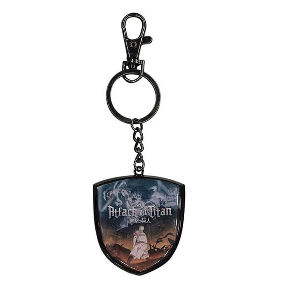 Productafbeelding Attack on Titan Metalen Sleutelhanger Colossal 7 cm