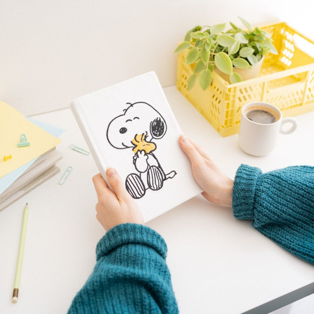 Productafbeelding Peanuts Premium Pluche Notitieboek A5 Snoopy