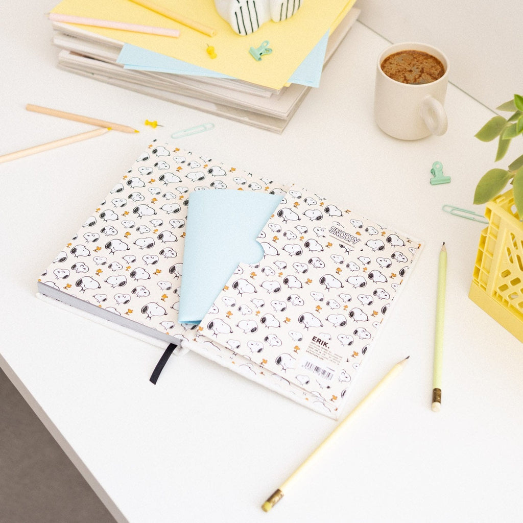 Productafbeelding Peanuts Premium Pluche Notitieboek A5 Snoopy