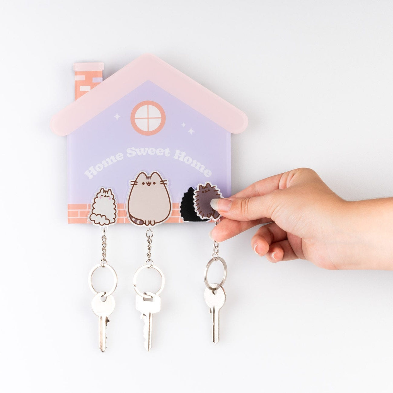 Productafbeelding Pusheen Sleutelbord incl. 3 Sleutelhangers