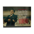 Productafbeelding Scarface Glaspaneel Say Hello 40 x 30 cm