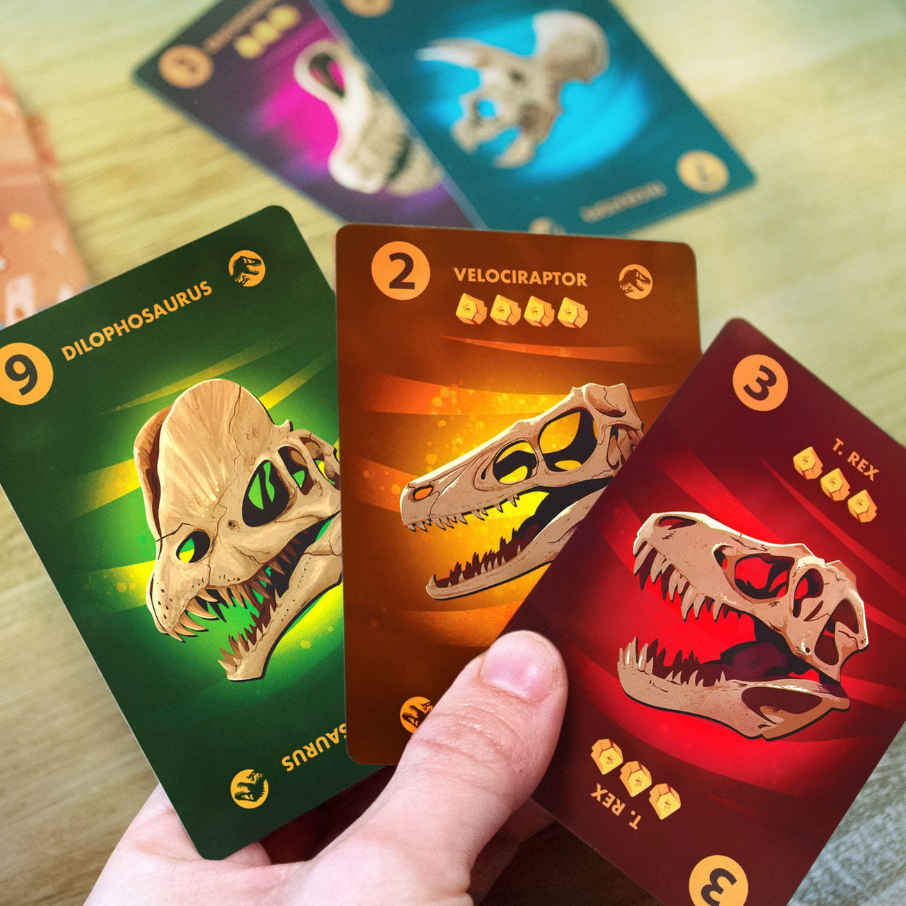Productafbeelding Jurassic Park Kaartspel Digger