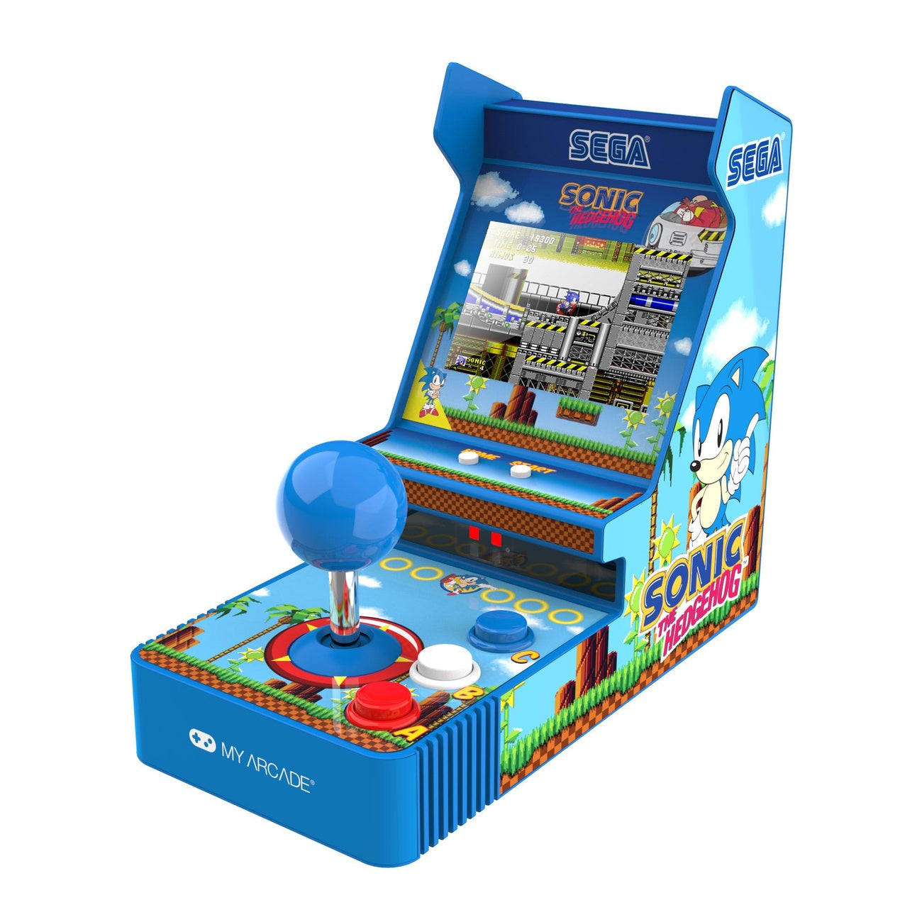 Productafbeelding Sonic The Hedgehog draagbare spelconsole Retro Arcade Joystick Player