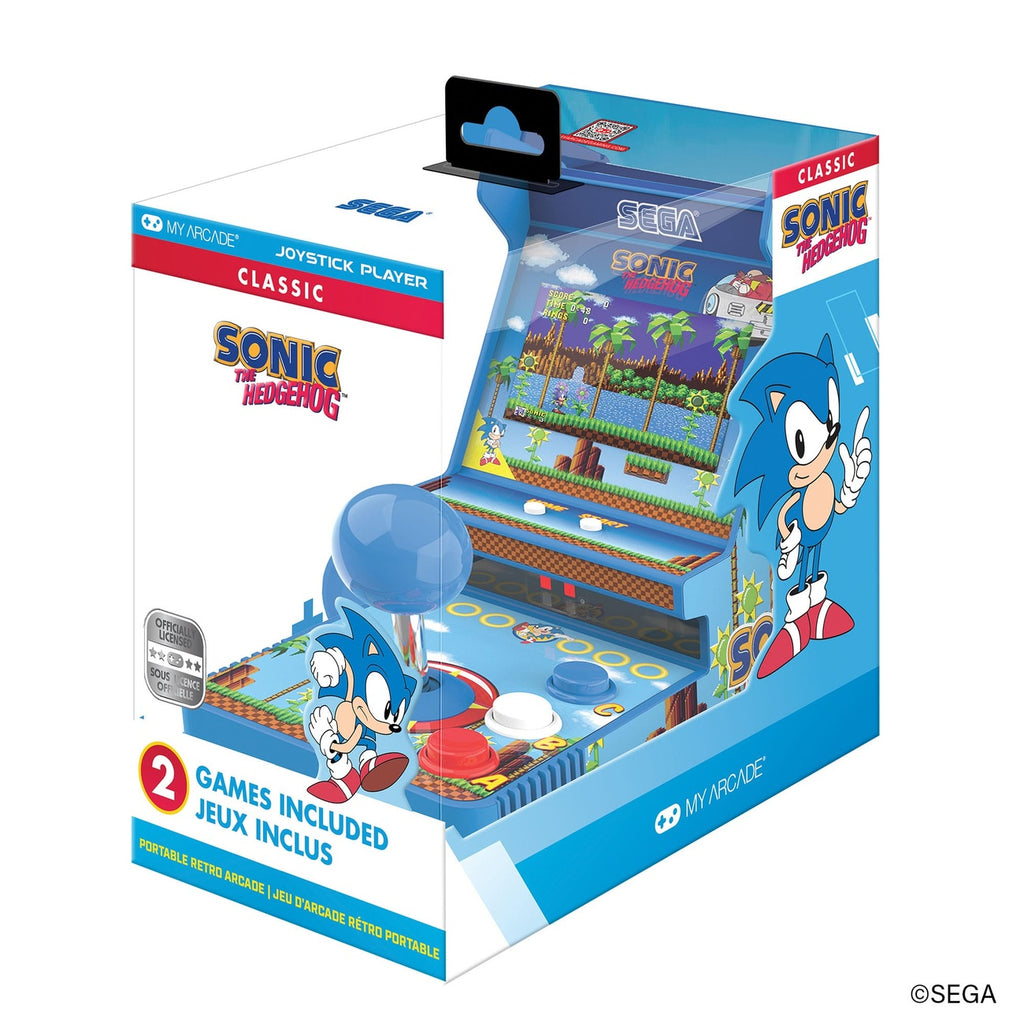 Productafbeelding Sonic The Hedgehog draagbare spelconsole Retro Arcade Joystick Player