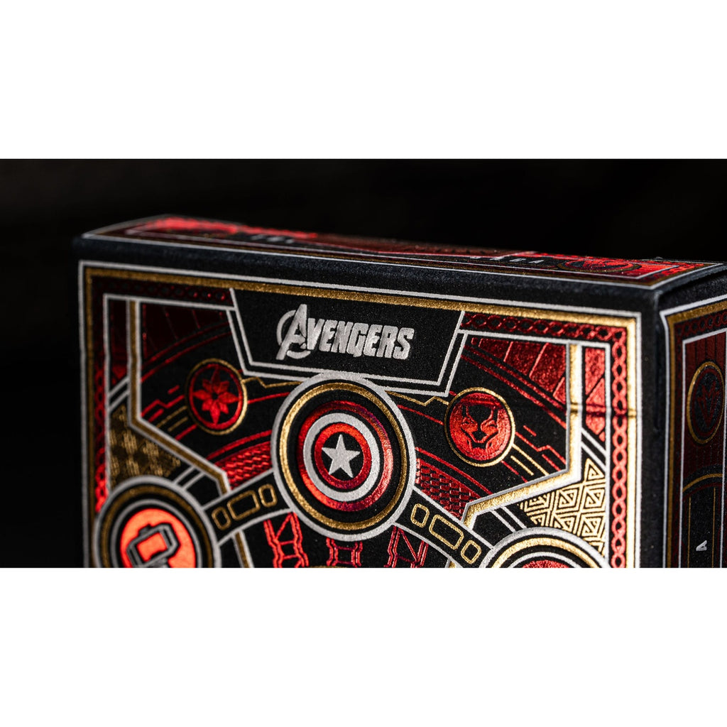Productafbeelding Avengers - The Infinity Saga Speelkaarten Red Version