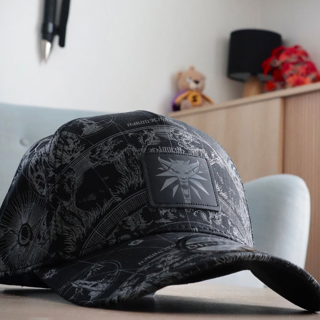 Productafbeelding The Witcher Baseball Logo Zwart