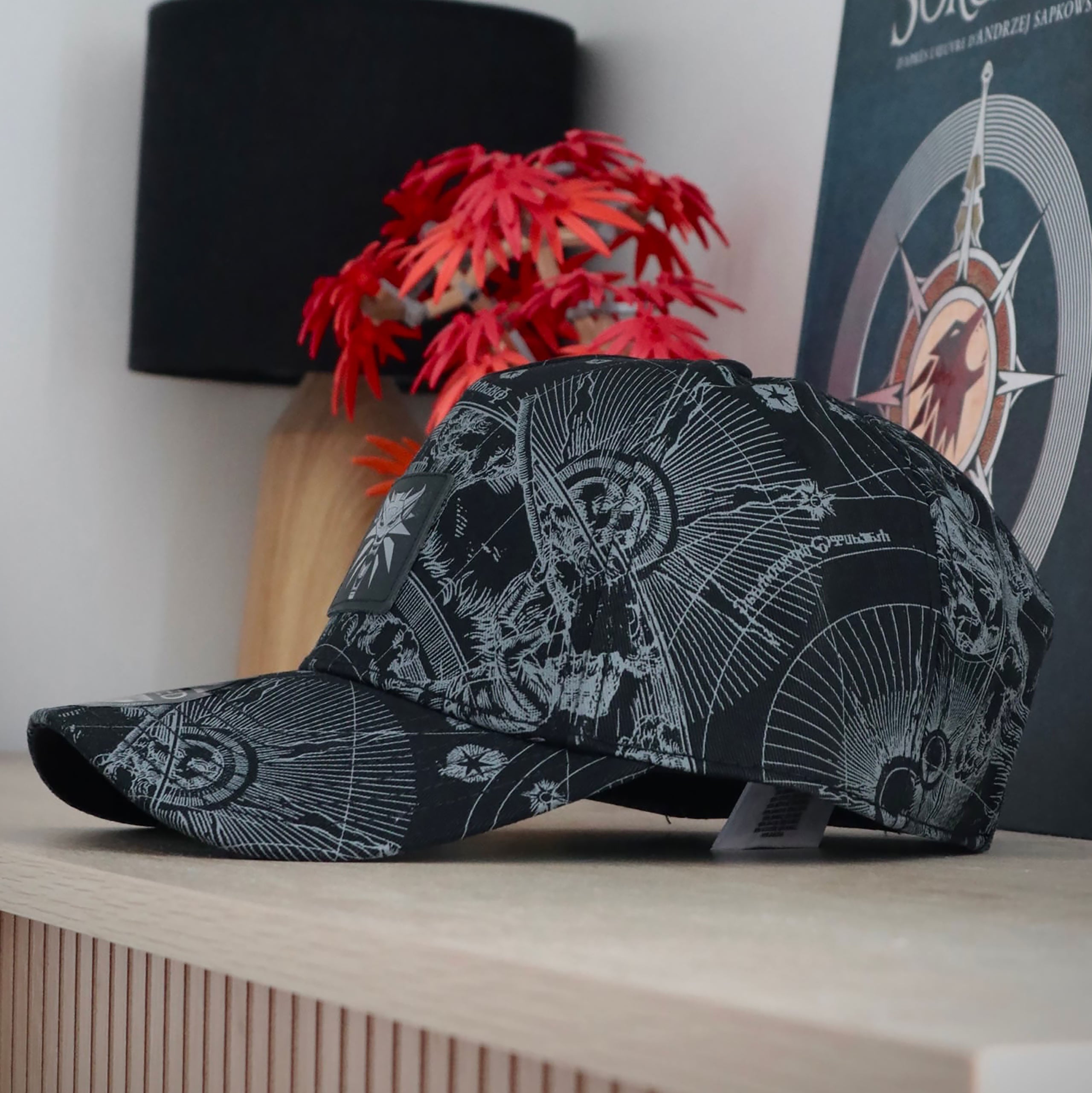 Productafbeelding The Witcher Baseball Logo Zwart