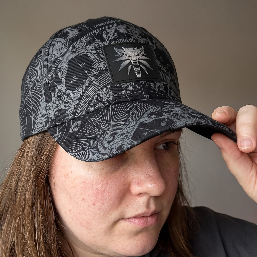 Productafbeelding The Witcher Baseball Logo Zwart