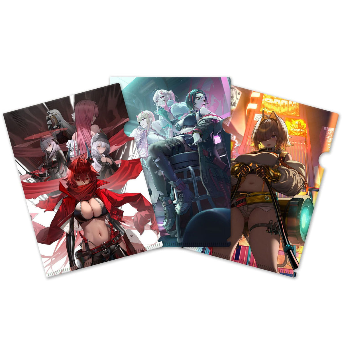 Productafbeelding Goddess of Victory: Nikke transparante sleeves 3-pack