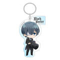 Productafbeelding Black Butler: Public School Arc acryl sleutelhanger Ciel 7 cm