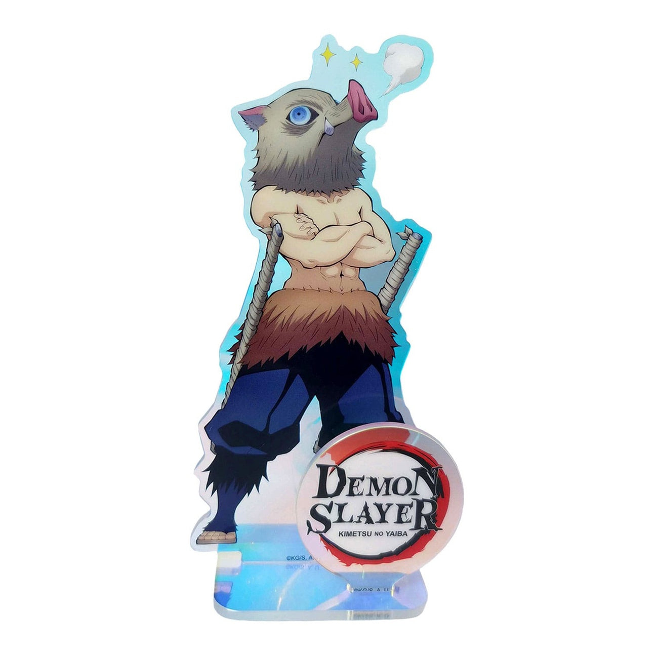 Productafbeelding Demon Slayer: Kimetsu no Yaiba Acryl Standee Inosuke Holographic 16 cm