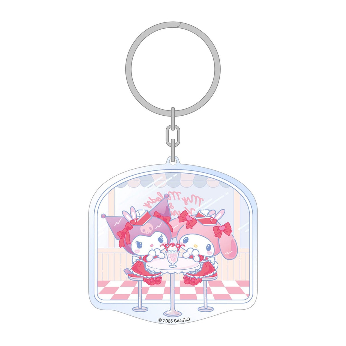 Productafbeelding Sanrio Acryl Sleutelhanger Hello Kitty & Friends American Diner 6 cm