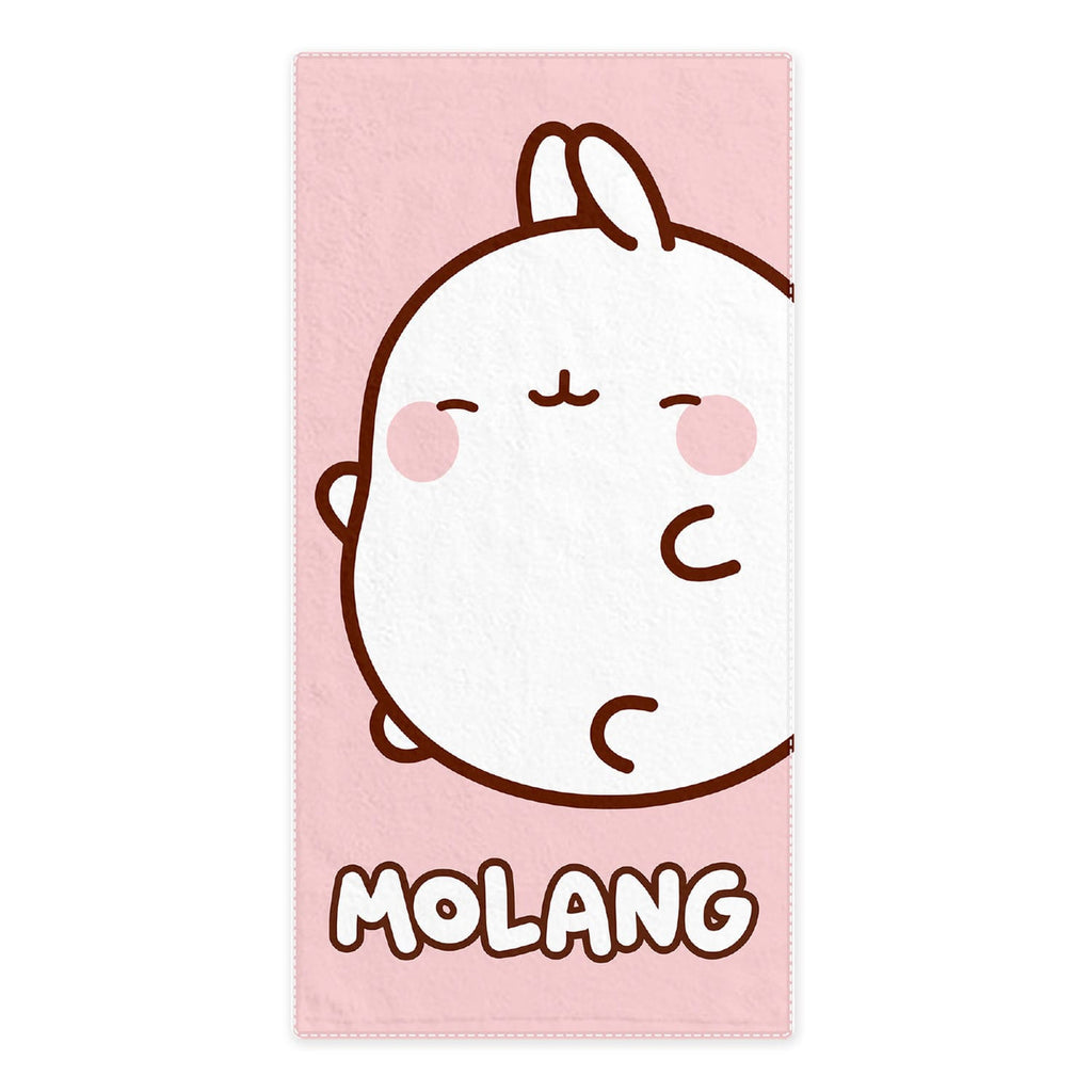 Productafbeelding Molang Handdoek Roze 150 x 75 cm