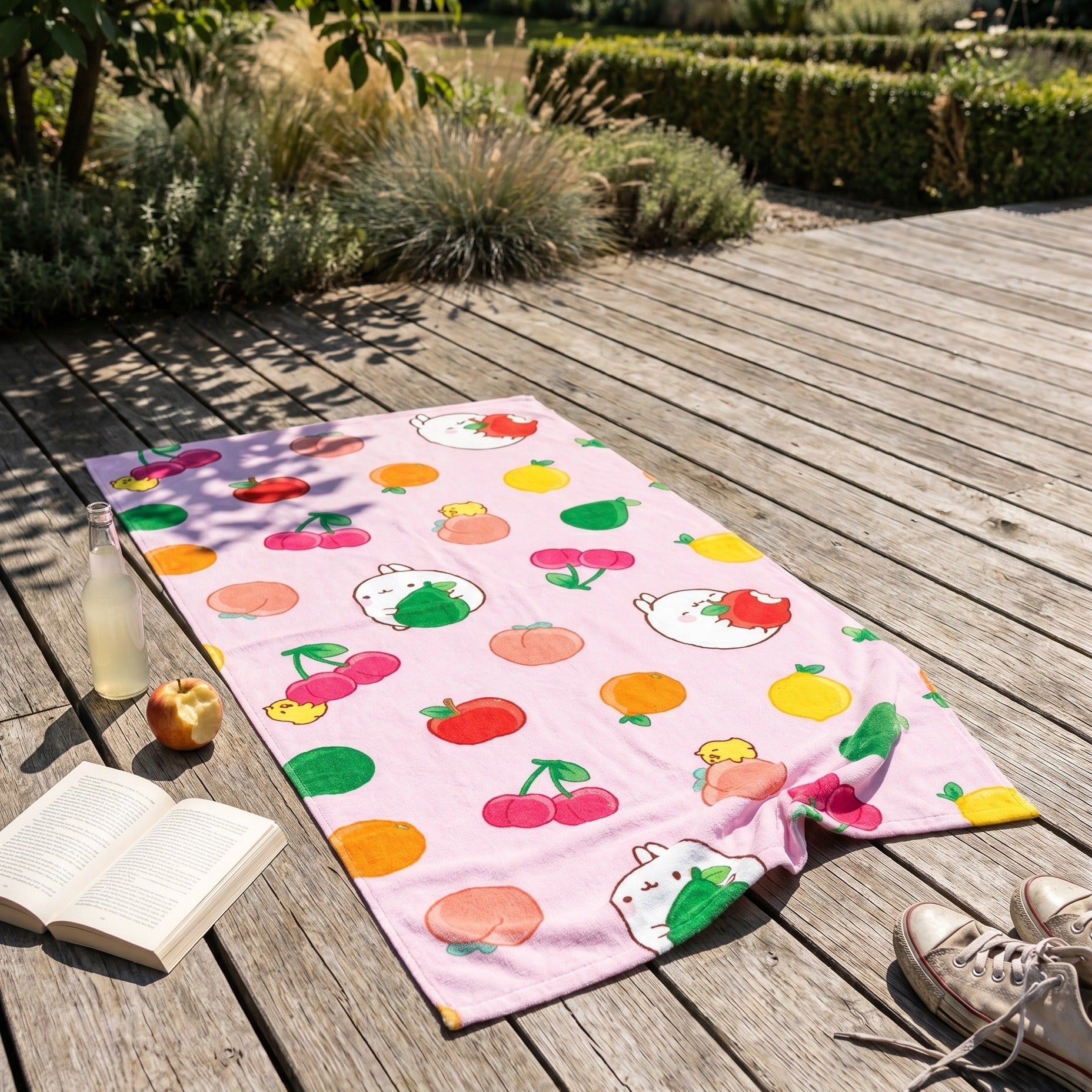 Productafbeelding Molang Handdoek Fruits 35 x 75 cm
