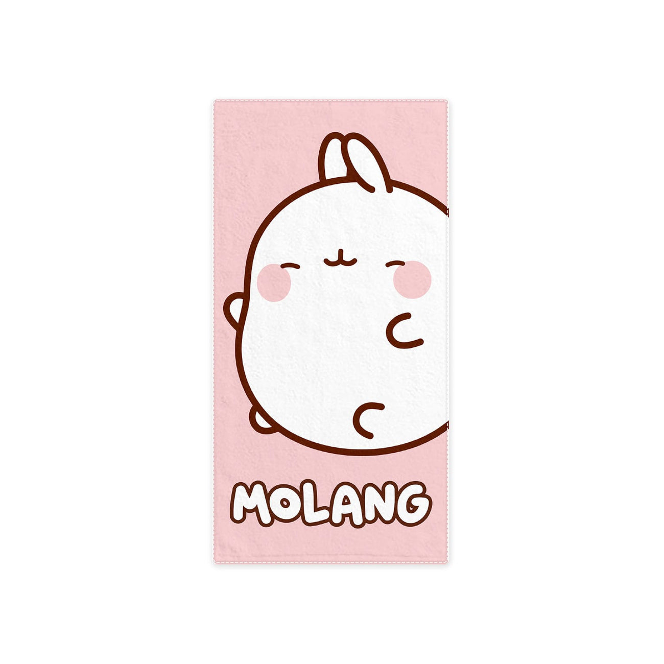 Productafbeelding Molang Handdoek Roze 35 x 75 cm