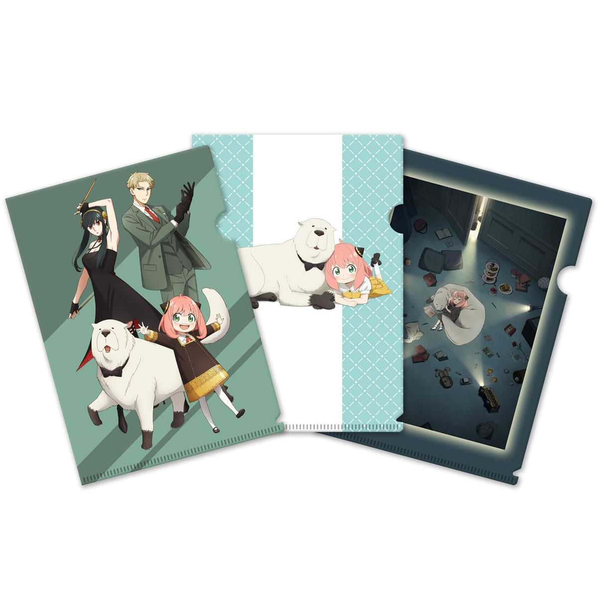 Productafbeelding Spy x Family Transparante Kaartenhoezen 3-pack Season 3