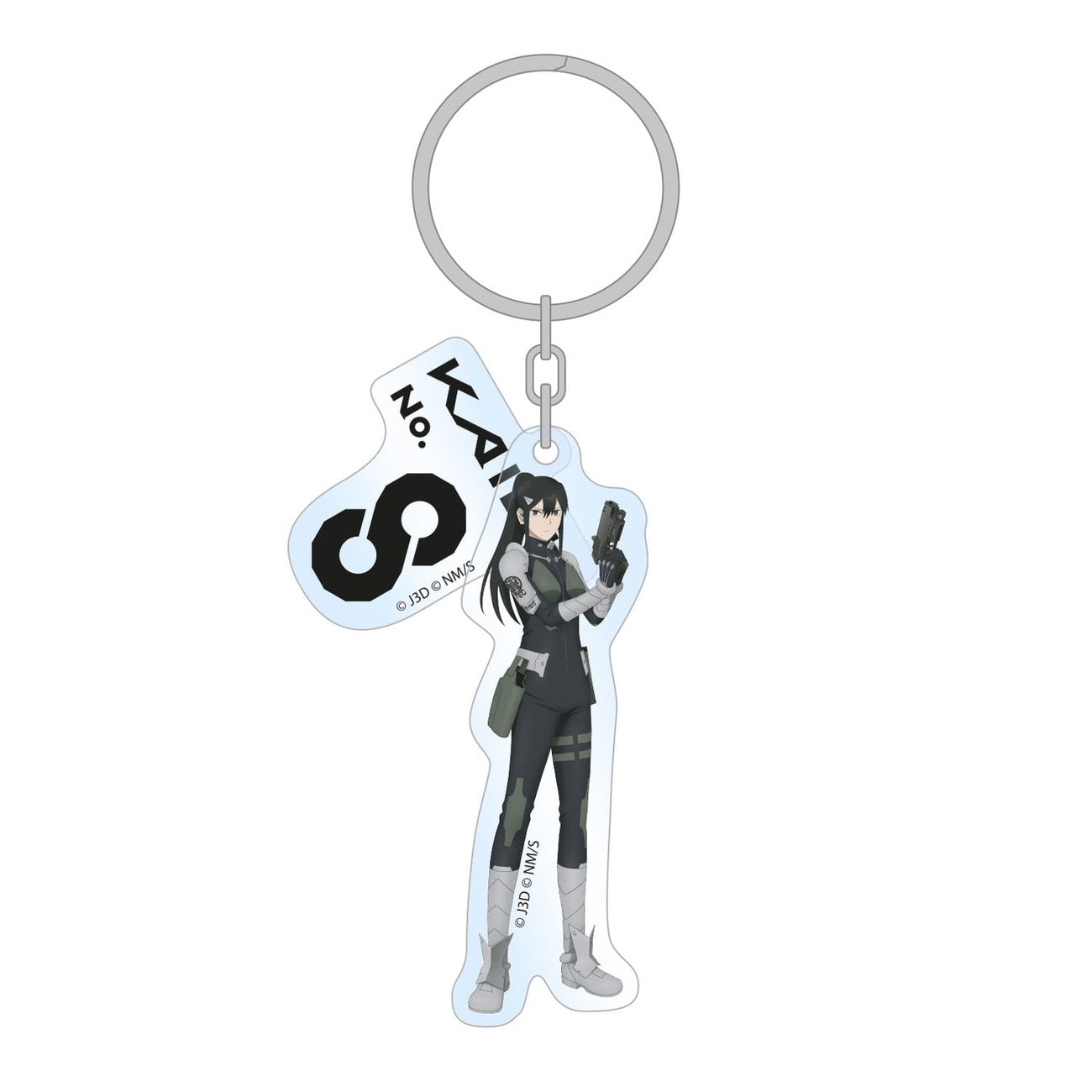 Productafbeelding Kaiju No. 8 Acryl Sleutelhanger Mina Ashiro Season 2 Holographic 7 cm