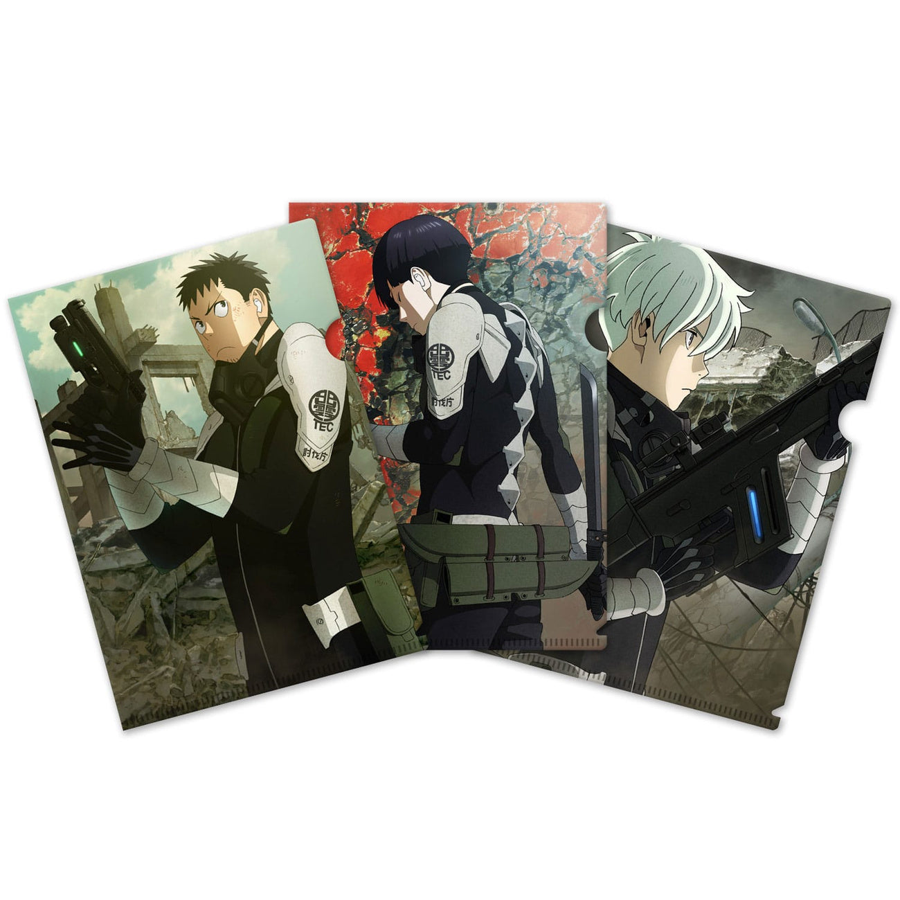 Productafbeelding Kaiju No. 8 Transparante Sleeves 3-pack Season 2
