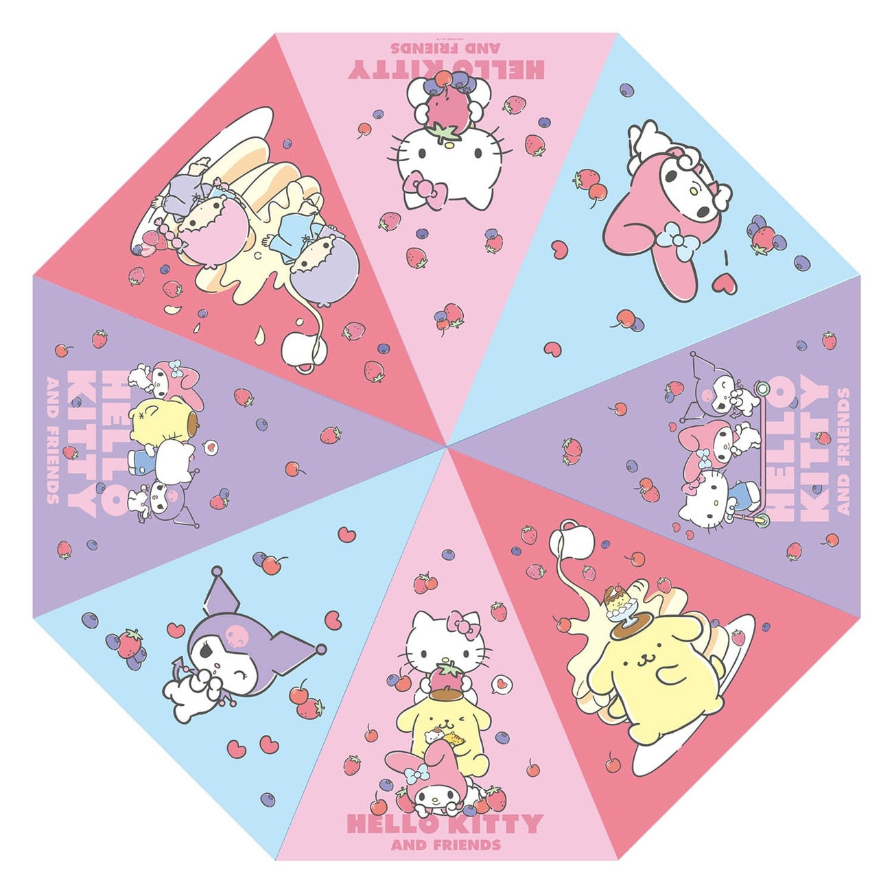 Productafbeelding Sanrio Paraplu Hello Kitty & Friends
