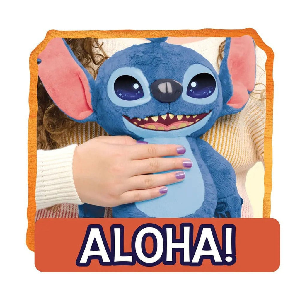 Productafbeelding Lilo & Stitch knuffelfiguur met LCD-special effects en sounds The Many Mood Stitch 36 cm