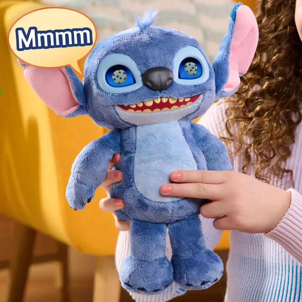 Productafbeelding Lilo & Stitch knuffelfiguur met LCD-special effects en sounds The Many Mood Stitch 36 cm