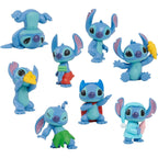 Productafbeelding Lilo & Stitch Minifiguren 8-Pack Stitch Collectible Figure Set 7 cm